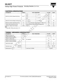 30L30CT Datasheet Page 2