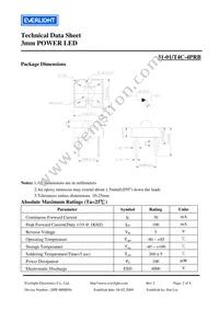 31-01/T4C-4PRB Datasheet Page 2