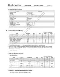 32128A FC BW-RGB Datasheet Page 4