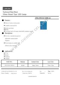 3294-15SUGC/S400-A4 Datasheet Cover