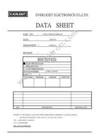 3294-15SUGC/S400-A5 Datasheet Cover