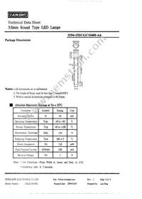 3294-15SUGC/S400-A6 Datasheet Page 3