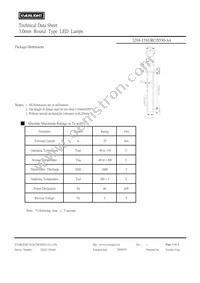 3294-15SURC/S530-A4 Datasheet Page 2