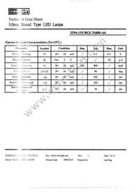 3294-15UBGC/S400-A6 Datasheet Page 4