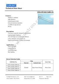 3294-15USOC/S400-A7 Datasheet Cover
