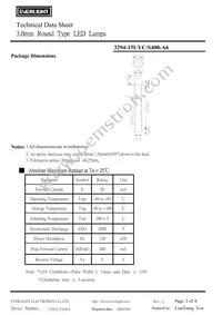 3294-15UYC/S400-A6 Datasheet Page 2