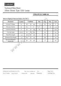 3294-15UYC/S400-A6 Datasheet Page 3