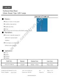 3294-15UYC/S400-A9 Datasheet Cover