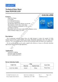 33-01/T4C-4PRB Datasheet Cover