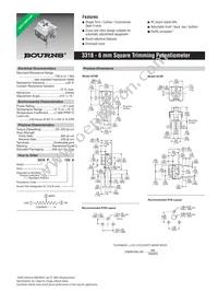 3318G-1-202A Datasheet Cover