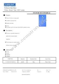 333-2SUBC/H3/C470/S400-A6 Datasheet Cover