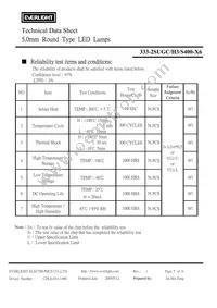 333-2SUGC/H3/S400-X6 Datasheet Page 5