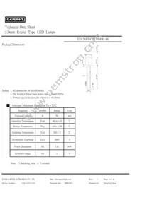 333-2SURC/H3/S400-A6 Datasheet Page 2