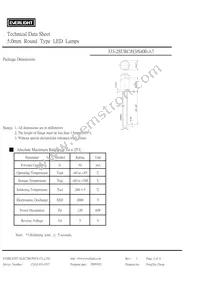 333-2SURC/H3/S400-A7 Datasheet Page 2