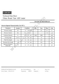 333-2SURC/H3/S530-A5 Datasheet Page 3
