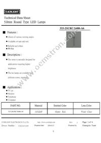 333-2SURC/S400-A6 Datasheet Cover