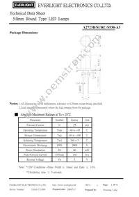 333-2SURC/S530-A3 Datasheet Page 2