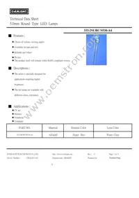 333-2SURC/S530-A4 Datasheet Cover