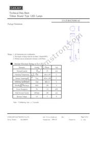 333-2UBGC/S400-A6 Datasheet Page 2