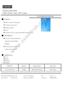 333-2USOC/H3/S530-A4 Datasheet Cover