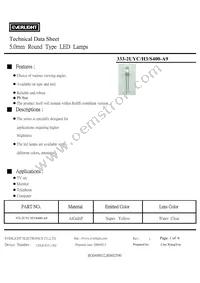 333-2UYC/H3/S400-A9 Datasheet Page 2