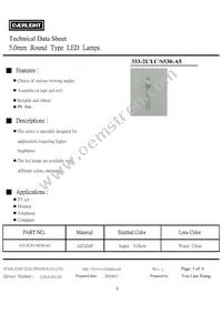 333-2UYC/S530-A5 Datasheet Cover