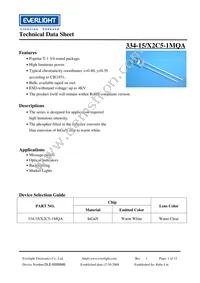 334-15/X2C5-1MQA Datasheet Cover