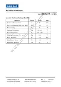 334-15/X2C5-1MQA Datasheet Page 3