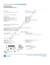 337LMU450M2EF Datasheet Cover