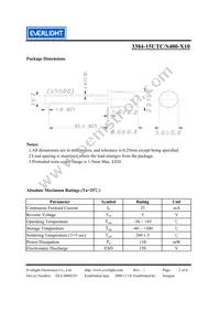 3384-15UTC/S400-X10 Datasheet Page 2