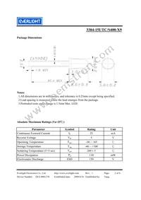 3384-15UTC/S400-X9 Datasheet Page 2