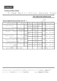 339-1SRVGW/S150/F14-20 Datasheet Page 3