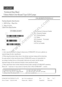 339-3SURSYGW/S530-A3 Datasheet Page 7