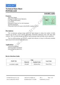34-1/R5C-AQSC Datasheet Cover