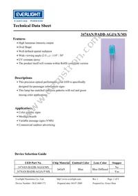 3474AN-BADB-AGJA-PR-MS Datasheet Cover