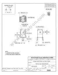 3500 Datasheet Cover