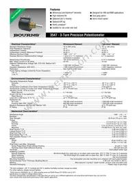 3547S-2AB-201/201B Datasheet Cover