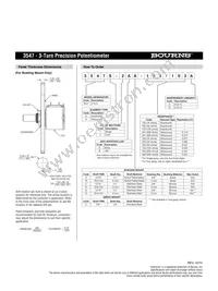 3547S-2AB-201/201B Datasheet Page 4