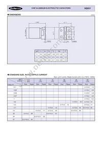 35NSKV10M6.3X5.5 Datasheet Page 2