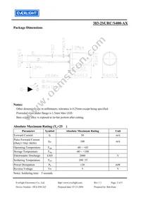 383-2SURC/S400-A7 Datasheet Page 2