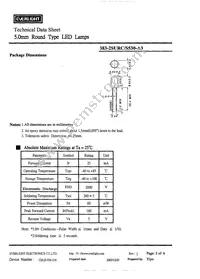 383-2SURC/S530-A3 Datasheet Page 3