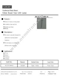 383-2UYC/S400-A6 Datasheet Cover