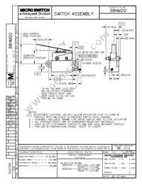 38HM20 Datasheet Cover