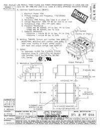 3FL10-600 Datasheet Cover