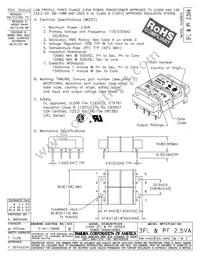 3FL12-200 Datasheet Cover