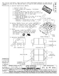 3FL12-475 Datasheet Cover