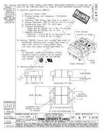 3FL16-150 Datasheet Cover