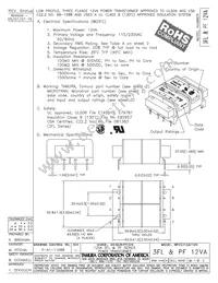 3FL16-700 Datasheet Cover