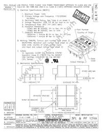 3FL24-500 Datasheet Cover