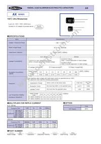 400AX15MEFCT810X16 Datasheet Cover